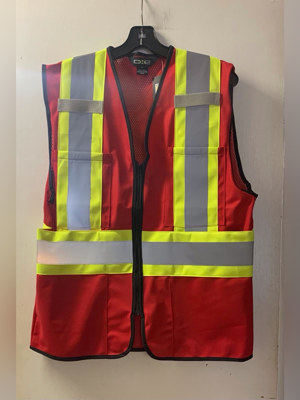 Tricot - Hi-Vis Zipper front Vest